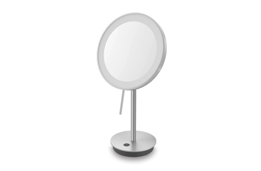 ALONA LED cosmetic mirror standing (mat) magnification 5: 1