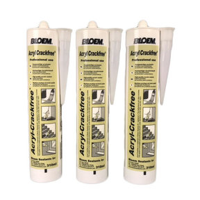 Acryl Crackfree acrylaatkit wit