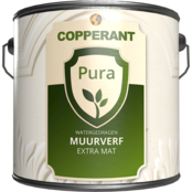 Copperant Pura Muurverf Extra Mat, biobased binnenmuurverf Copperant Pura Muurverf Extra Mat, biobased binnenmuurverf