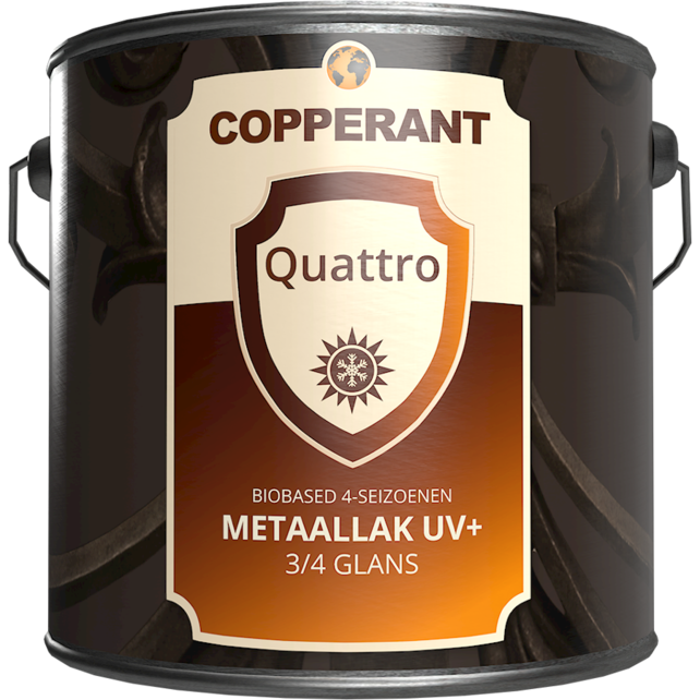 Copperant Quattro Metaallak UV+ 3/4 glans