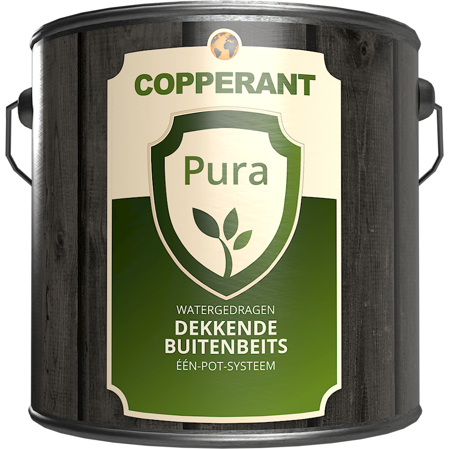 Mediaan Trouw verzekering Copperant Pura Dekkende Buitenbeits - Dé biobased houtbeits!
