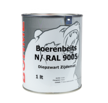 Boerenbeits RAL 9005 Diepzwart