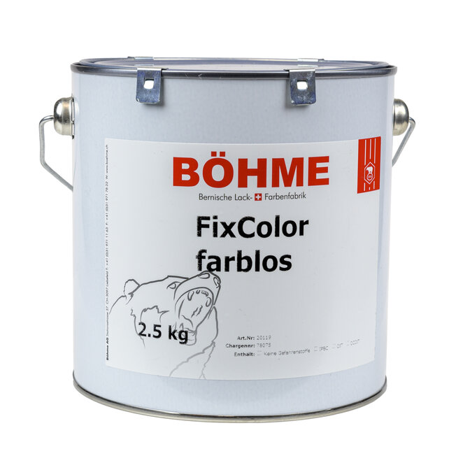 FixColor, watergedragen isolatieprimer voor isoleren van houtinhoudsstoffen