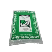 Afdekfolie 4 X 5 transparant