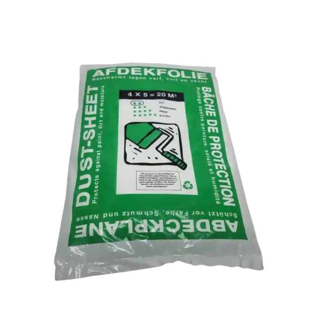 Transparante afdekfolie  Extra dikte  4 X 5 7 MU Transparante afdekfolie  Extra dikte  4 X 5 7 MU