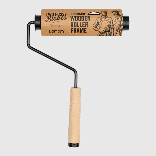Two Fussy Blokes Verfrolbeugel houten handgreep Two Fussy Blokes Verfrolbeugel houten handgreep