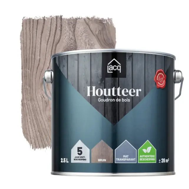 Lacq Houtteer duurzame bescherming van houten oppervlaktes