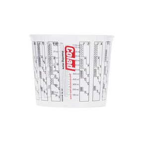 Bedrukte mengbeker 1400 ml