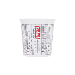 Bedrukte mengbeker 350 ml