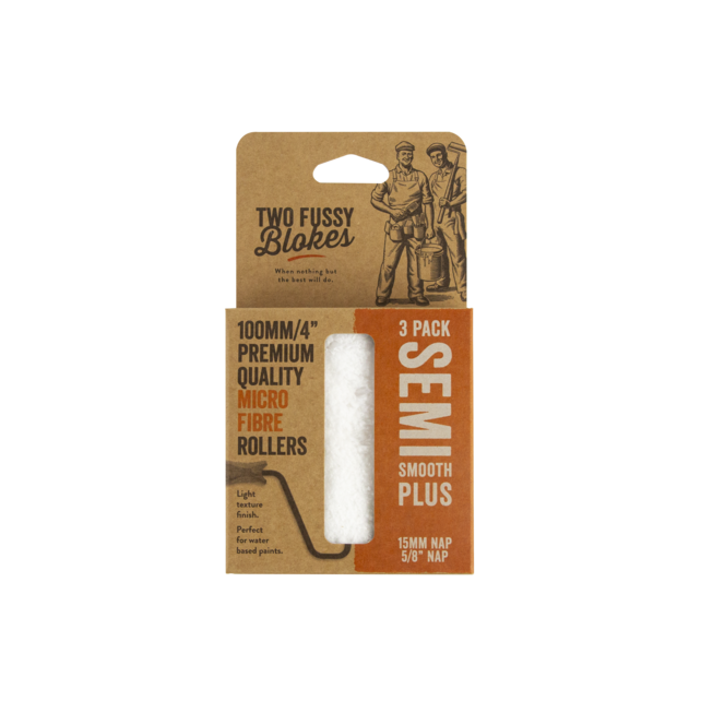 Two Fussy Blokes Semi Smooth Plus microvezel verfroller