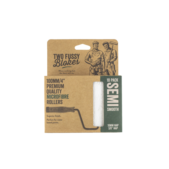 Two Fussy Blokes Semi Smooth microvezel verfroller