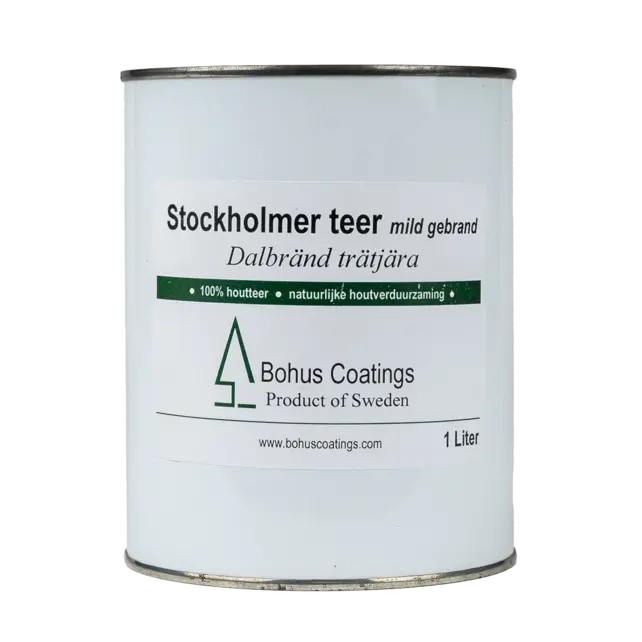 Bohus Stockholmer Teer natuurlijke houtteer