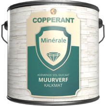 Copperant Minerale Muurverf Kalkmat Zwart kleuren
