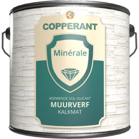 Copperant Minerale Muurverf Kalkmat Zwart kleuren