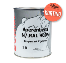 Boerenbeits RAL 9005 Diepzwart
