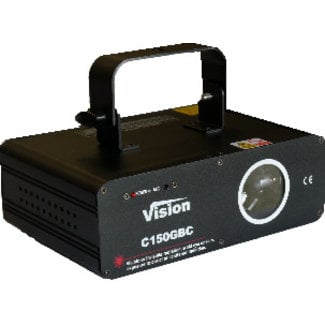 Vision Vision M150 laser 100mw Rood, Geel, Groen