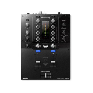 Pioneer DJ DJM-S3 2-kanaals dj-mixer in scratchstijl voor Serato DJ Pro