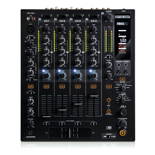 Reloop RMX-60 Eersteklas DJ-mixer