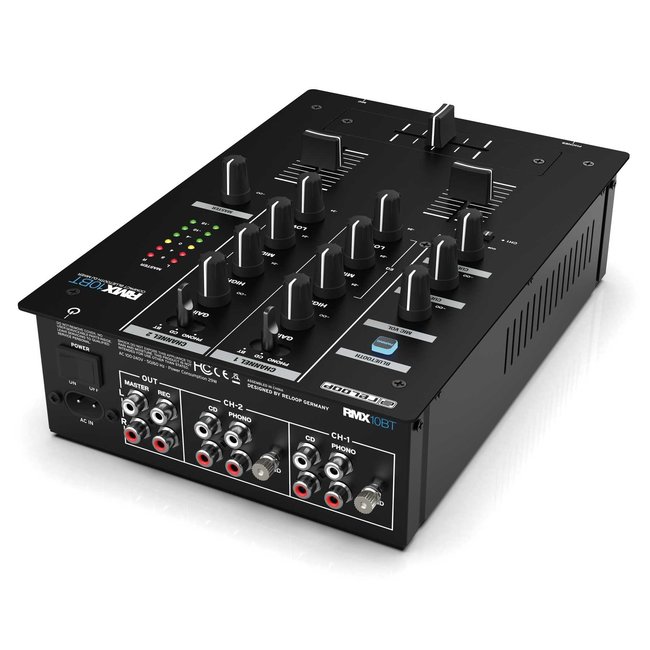 Reloop RMX-10 BT 2-kanaals Bluetooth DJ-mixer