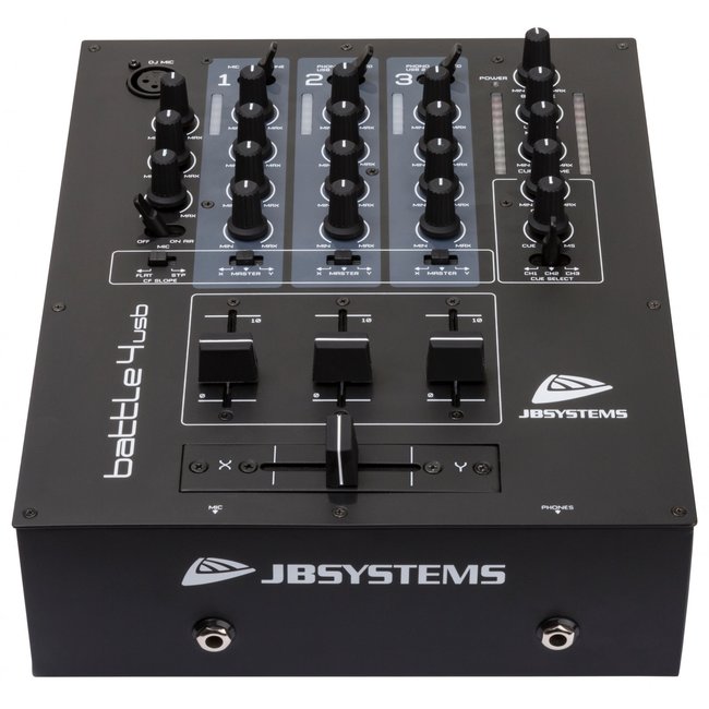 JB systems BATTLE4-USB DJ-mixer