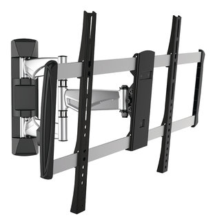 König TV Muurbeugel Draai- en Kantelbaar 42 - 70 " 35 kg Zilver/Zwart