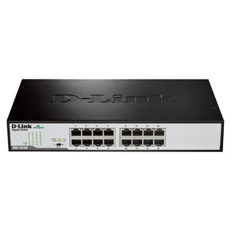 D-Link DGS-1016D switch 16 poorten