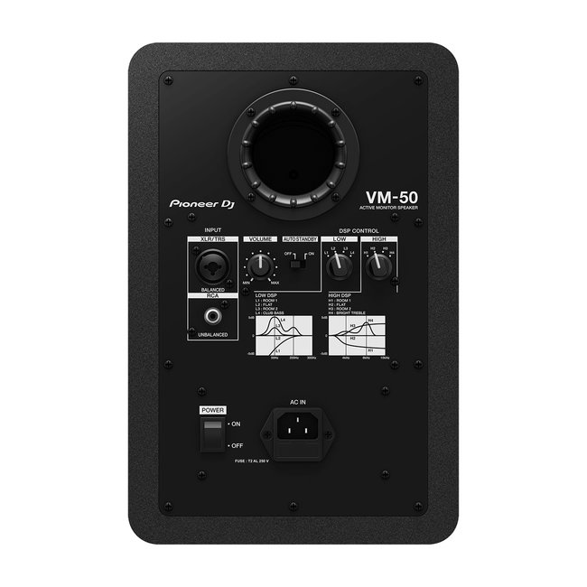 Pioneer DJ VM-50 5” actieve monitorluidspreker zwart