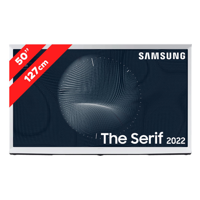 Samsung The Serif QE50LS01B Wit