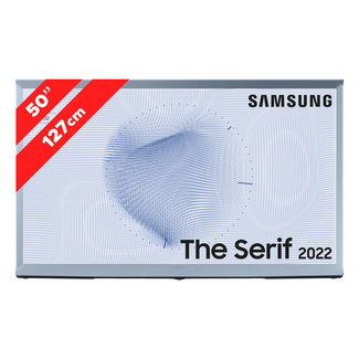 Samsung Samsung The Serif QE50LS01B Blauw