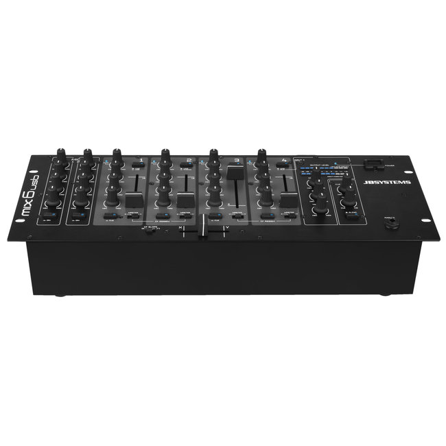 JB Systems MIX6usb obuuste 19" DJ mengtafel