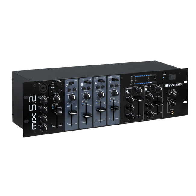 JB Systems MIX 5.2 Mengtafel met 5 kanalen
