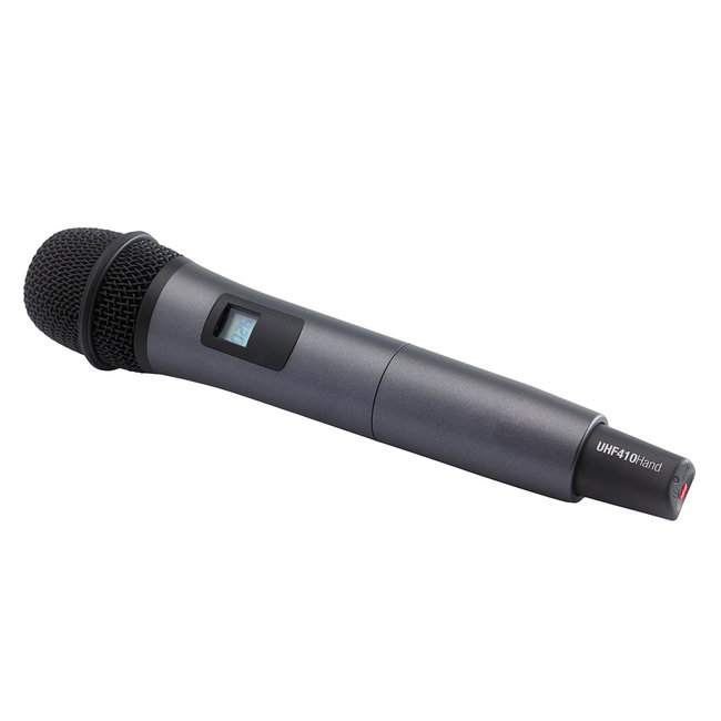 Audiophony UHF410-Hand-F8 UHF-handmicrofoon