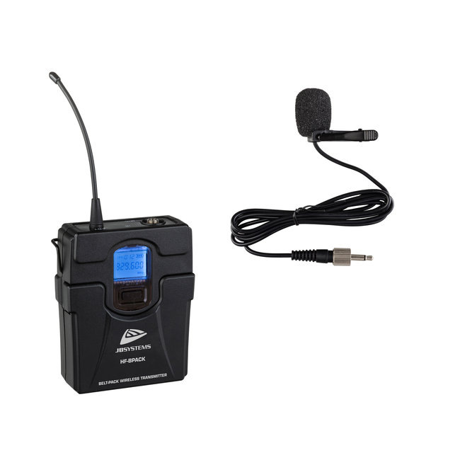 JB Systems HF-BPACK Belt-pack en lavalier-microfoon