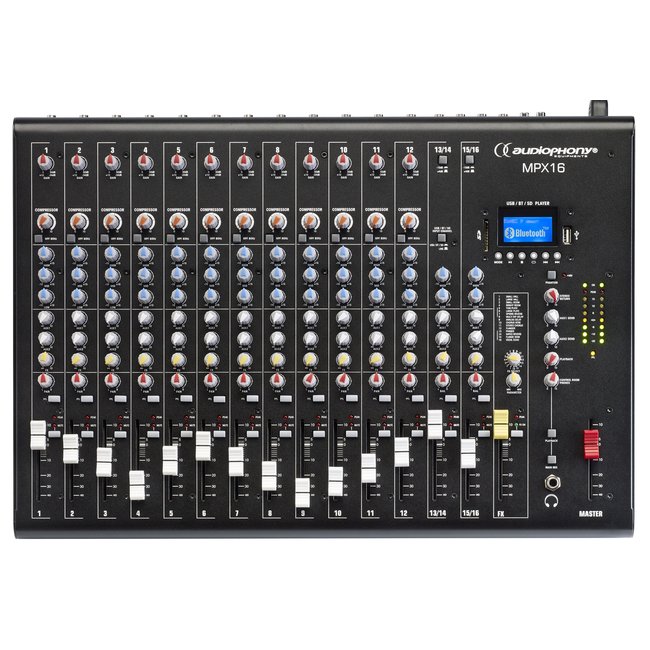 Audiophony MPX16 Mengpaneel 16 kanalen