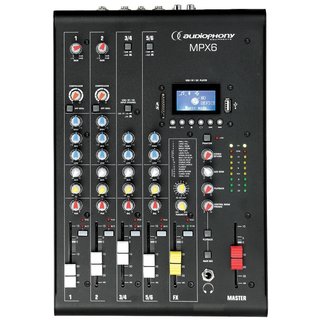 Audiophony MPX6 Mengpaneel 6 kanalen