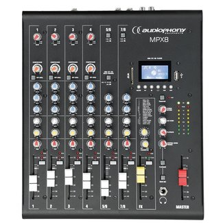 Audiophony MPX8 Mengpaneel 8 kanalen