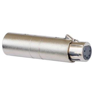 Hilec Adapter XLRmale 3P / XLRfem 5P