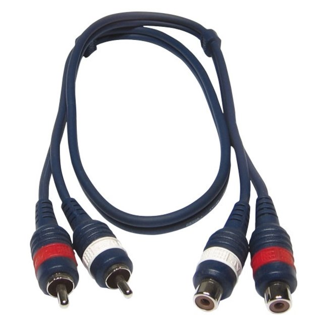 Hilec CL-27/1,5 2x Female RCA / 2x Male RCA line cable 1.5m