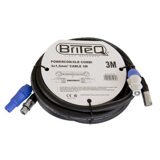Hilec POWERCON/XLR COMBI 3x1,5mm² CABLE  3M