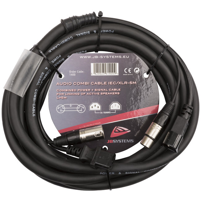 Hilec AUDIO COMBI CABLE IEC/XLR-5M