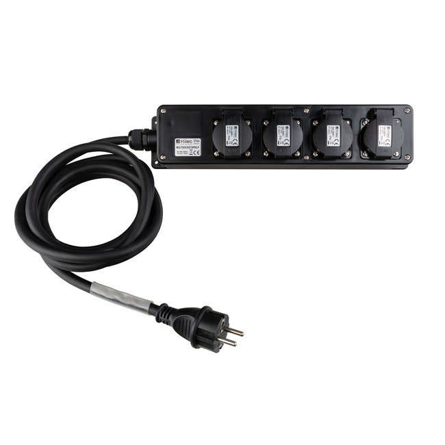 Hilec MULTISOCKET4PRO-F-3M stroomverdeeldoos