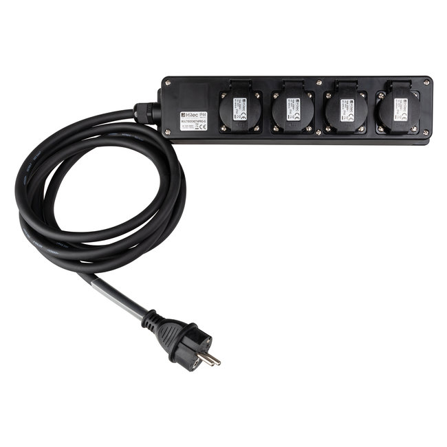 Hilec MULTISOCKET4PRO-G-3M stroomverdeeldoos