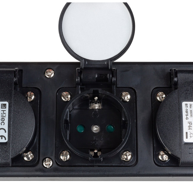 Hilec MULTISOCKET4PRO-G-5M stroomverdeeldoos