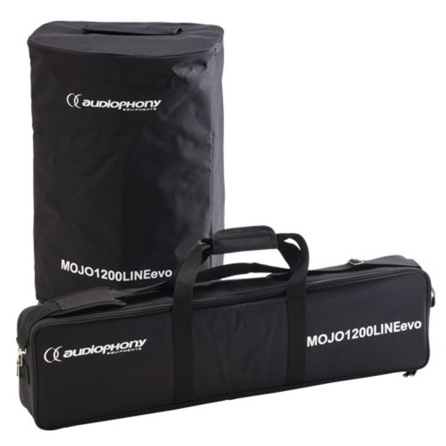 Audiophony MOJO1200LINEevo Versterkersysteem met 10" subwoofer en kolom