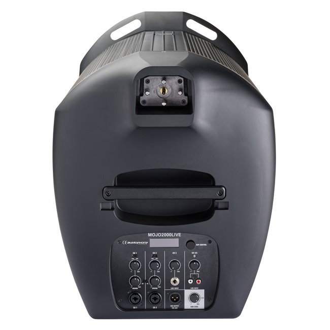 Audiophony MOJO2000LIVE Actief 12" kolomluidsprekersysteem met mixer