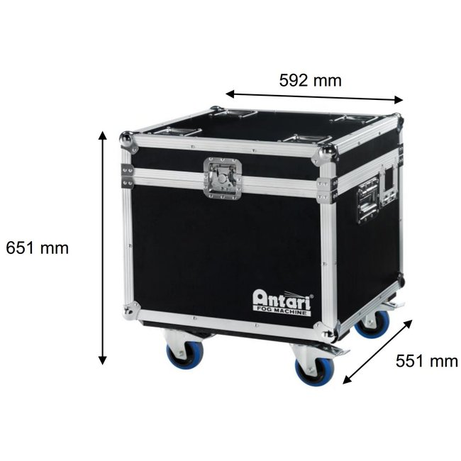 Antari S-500 DMX sneeuwmachine in flightcase