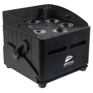JB systems ACCU-COMPACT LED projector met 6x10W RGBWA-LED's
