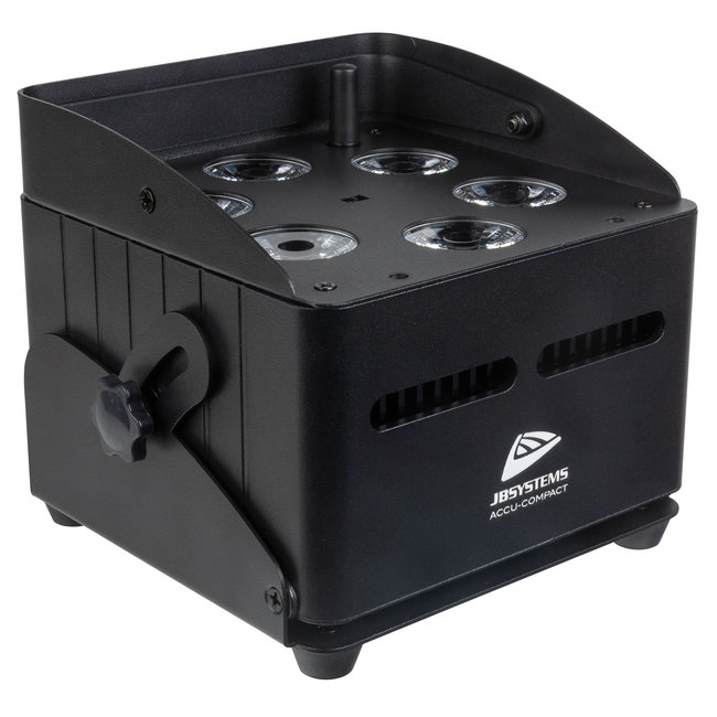JB Systems ACCU-COMPACT LED projector met 6x10W RGBWA-LED's