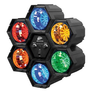 JB systems LED SIXLIGHT Muziekgestuurd looplicht op basis van 282 LEDs