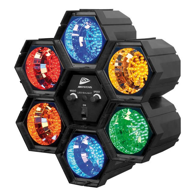 JB Systems LED SIXLIGHT Muziekgestuurd looplicht op basis van 282 LEDs